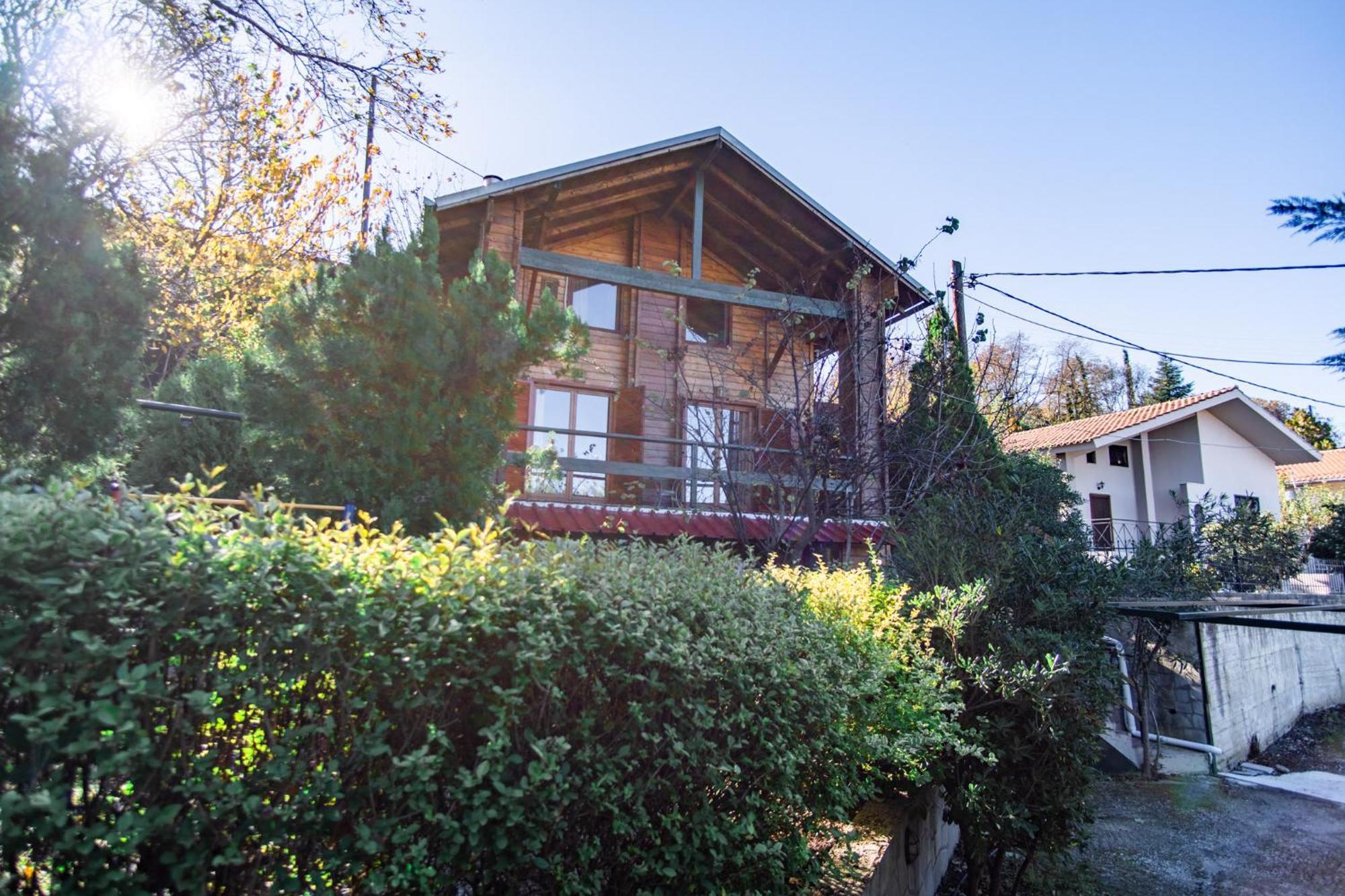 Zeus-Village Οικισμός Φινλανδικών Chalet Με Πισίνες & Γυμναστήριο Molos  Buitenkant foto