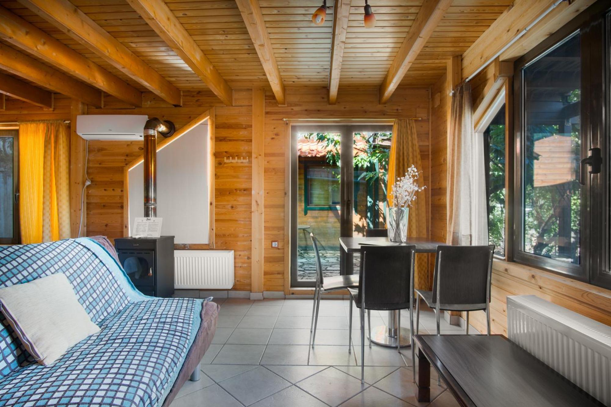 Zeus-Village Οικισμός Φινλανδικών Chalet Με Πισίνες & Γυμναστήριο Molos  Buitenkant foto