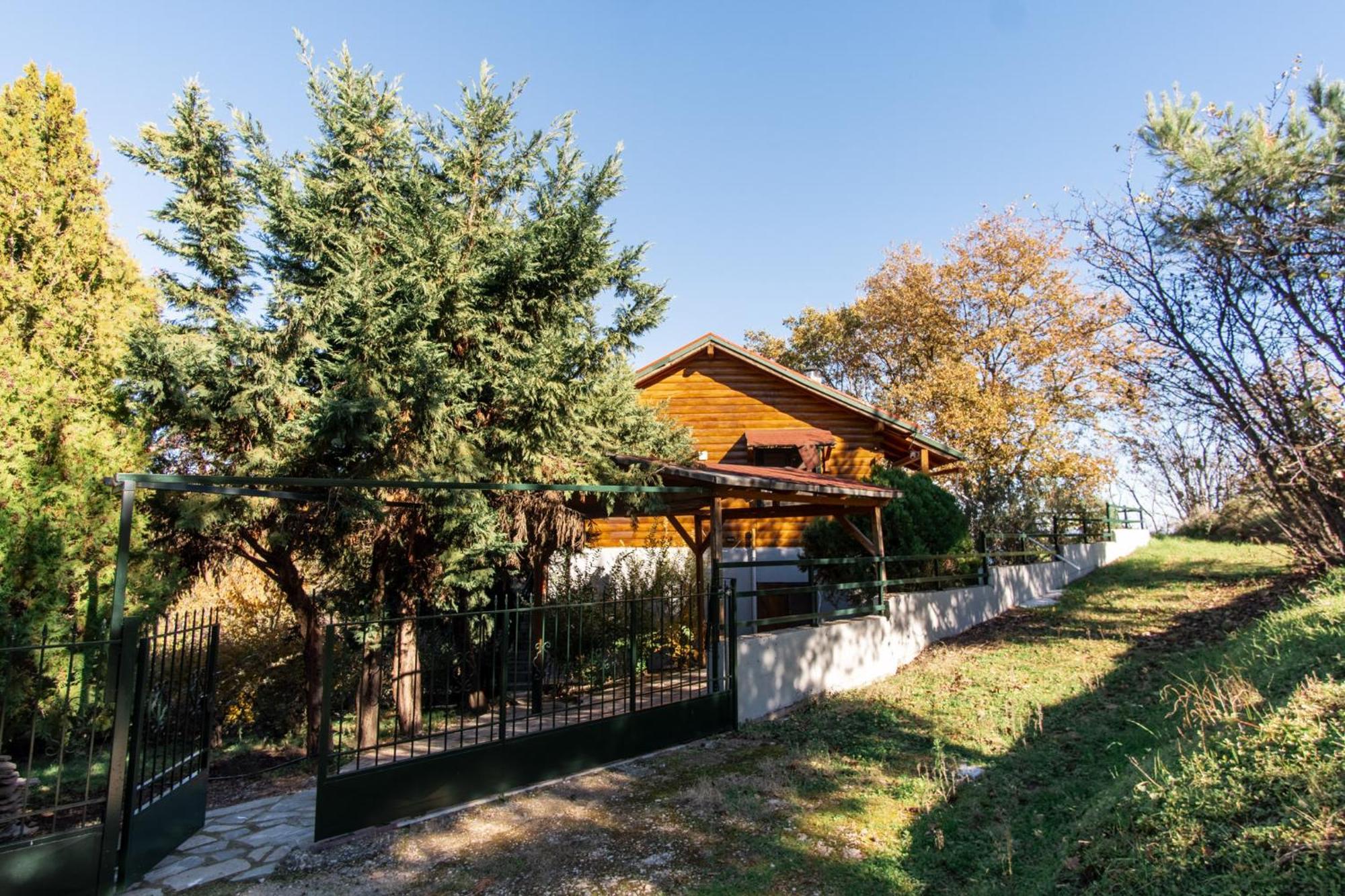Zeus-Village Οικισμός Φινλανδικών Chalet Με Πισίνες & Γυμναστήριο Molos  Buitenkant foto