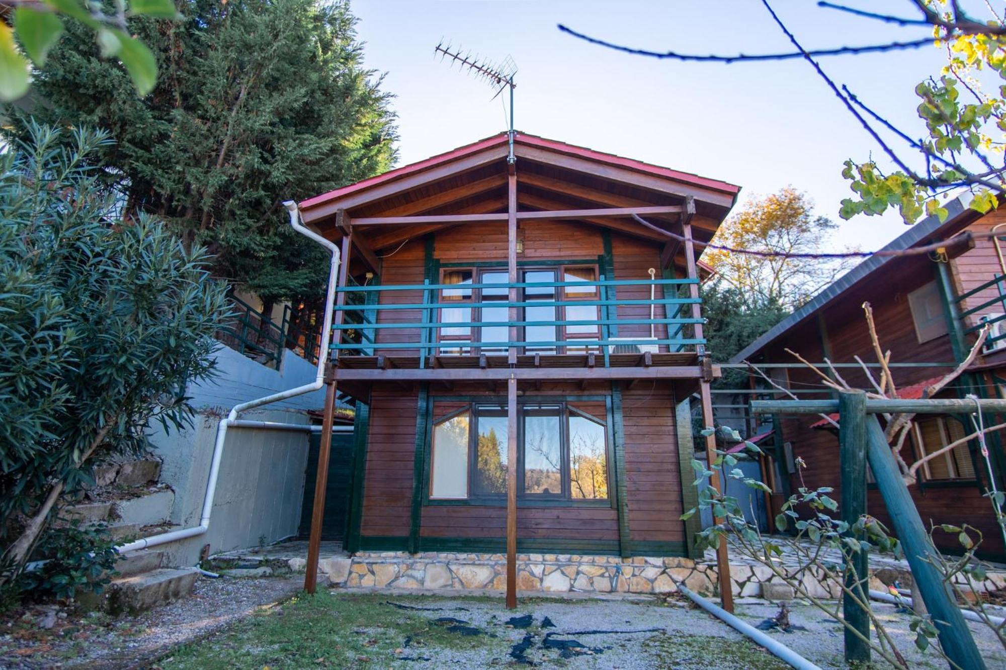 Zeus-Village Οικισμός Φινλανδικών Chalet Με Πισίνες & Γυμναστήριο Molos  Buitenkant foto