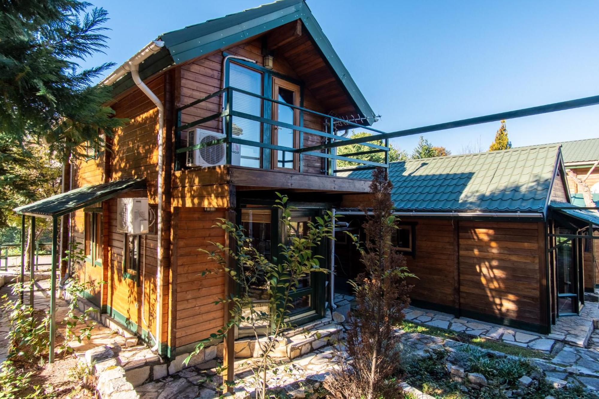 Zeus-Village Οικισμός Φινλανδικών Chalet Με Πισίνες & Γυμναστήριο Molos  Buitenkant foto