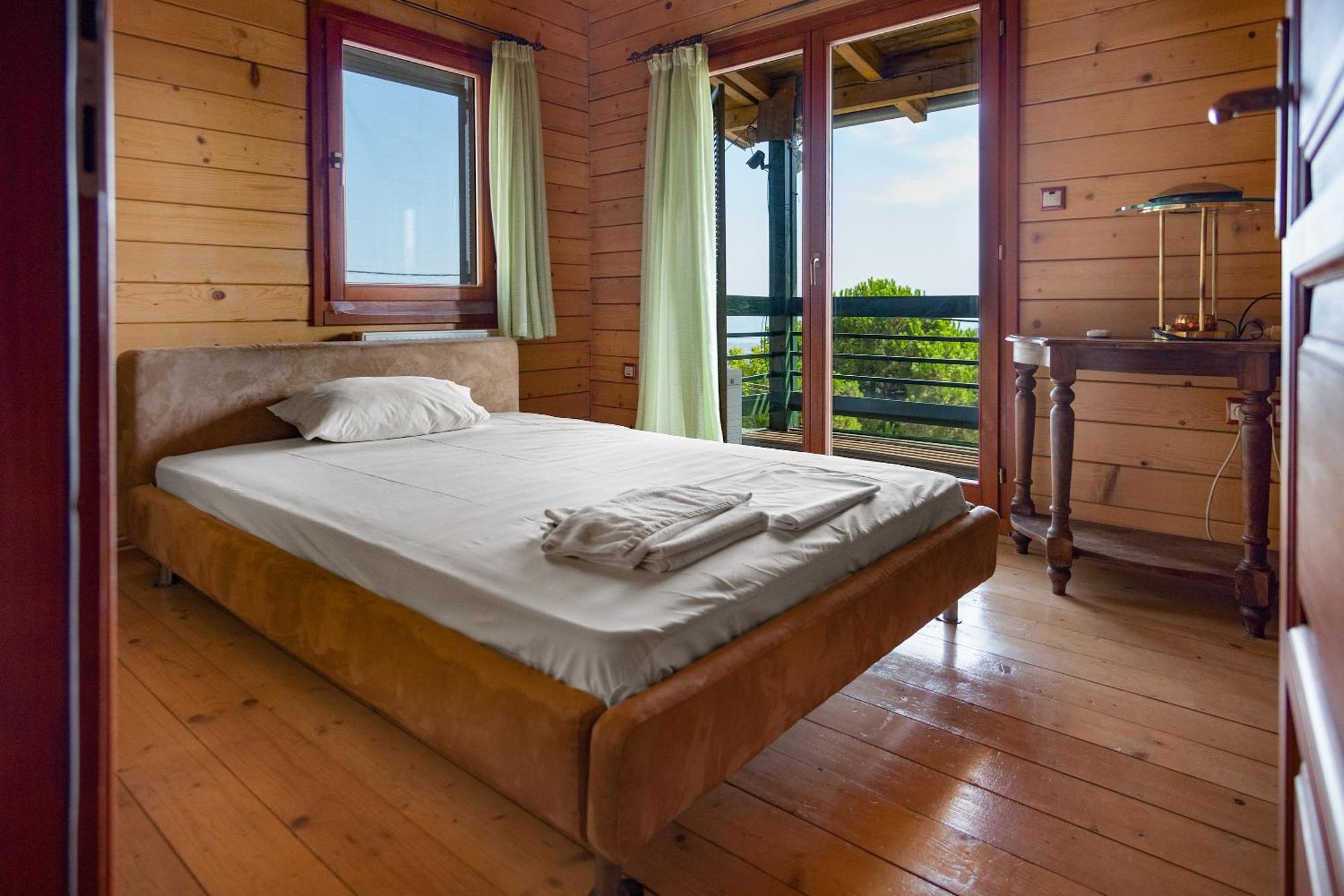 Zeus-Village Οικισμός Φινλανδικών Chalet Με Πισίνες & Γυμναστήριο Molos  Buitenkant foto