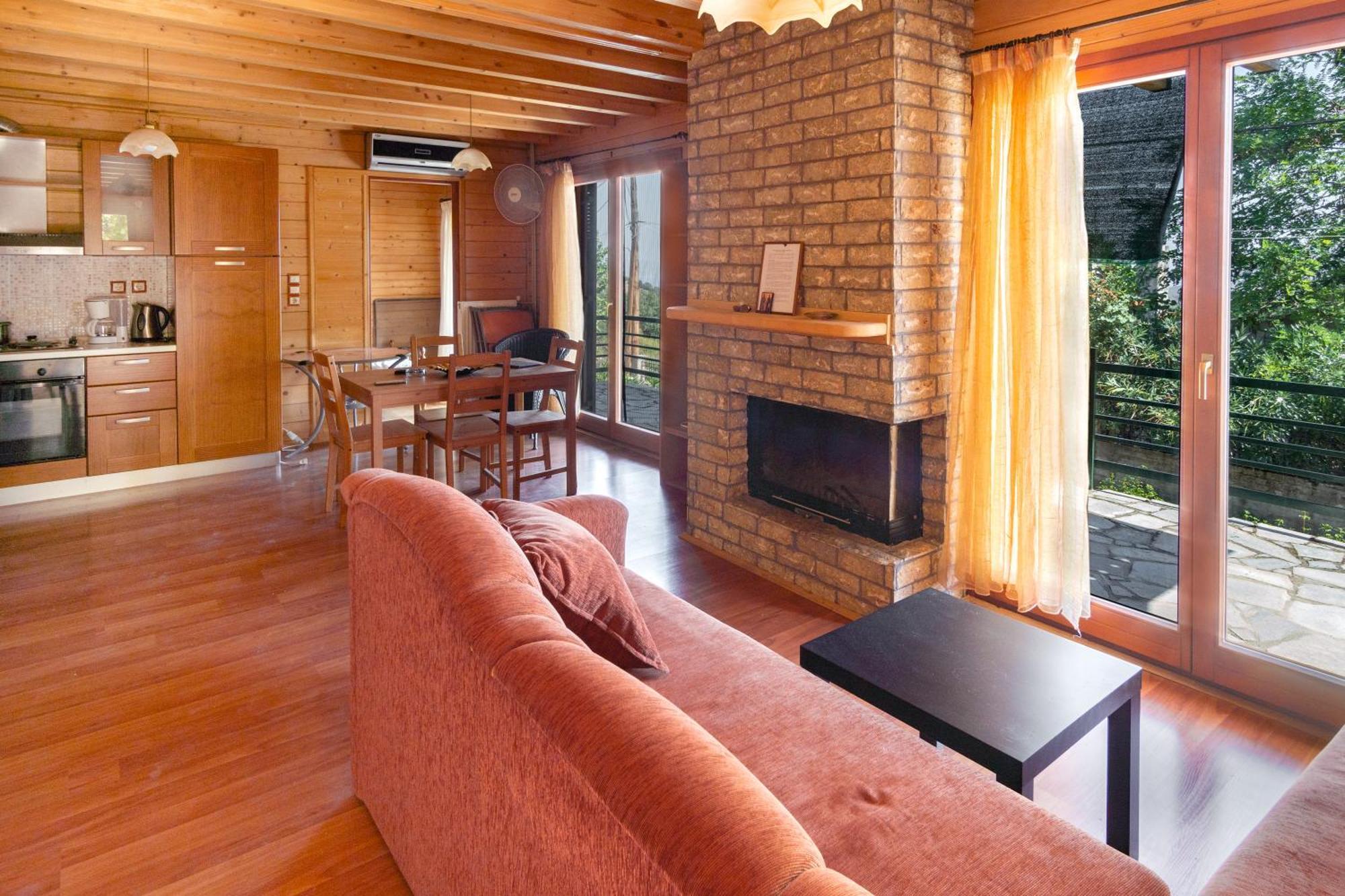 Zeus-Village Οικισμός Φινλανδικών Chalet Με Πισίνες & Γυμναστήριο Molos  Buitenkant foto