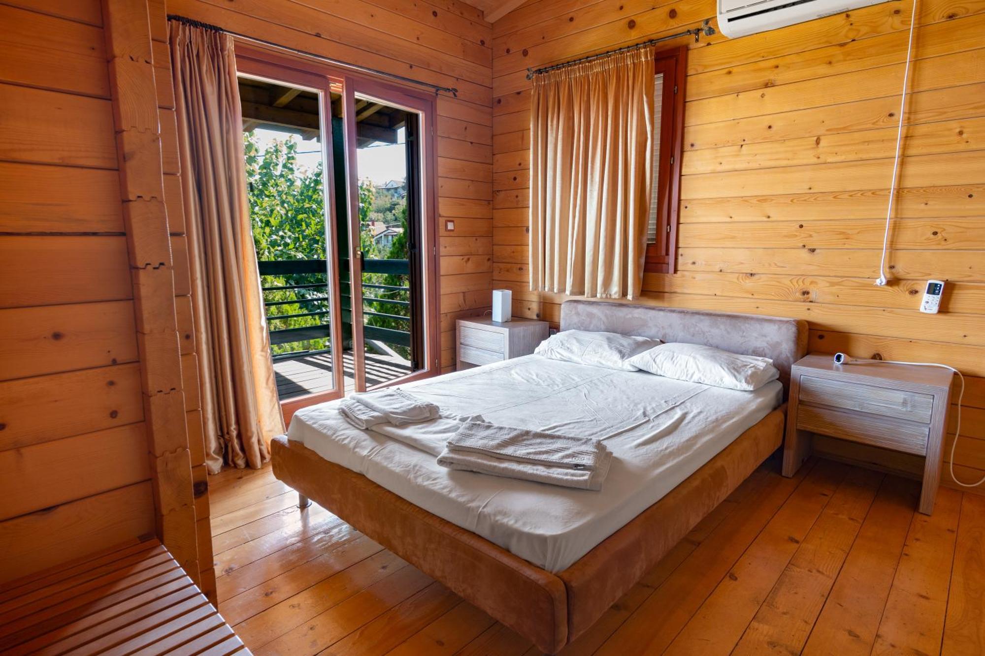 Zeus-Village Οικισμός Φινλανδικών Chalet Με Πισίνες & Γυμναστήριο Molos  Buitenkant foto