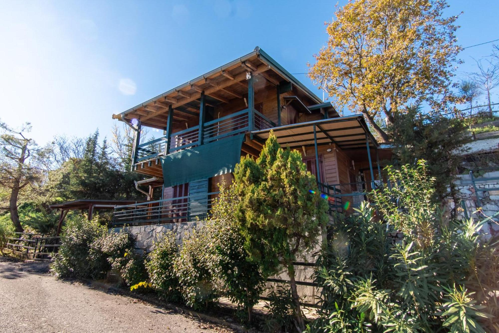 Zeus-Village Οικισμός Φινλανδικών Chalet Με Πισίνες & Γυμναστήριο Molos  Buitenkant foto