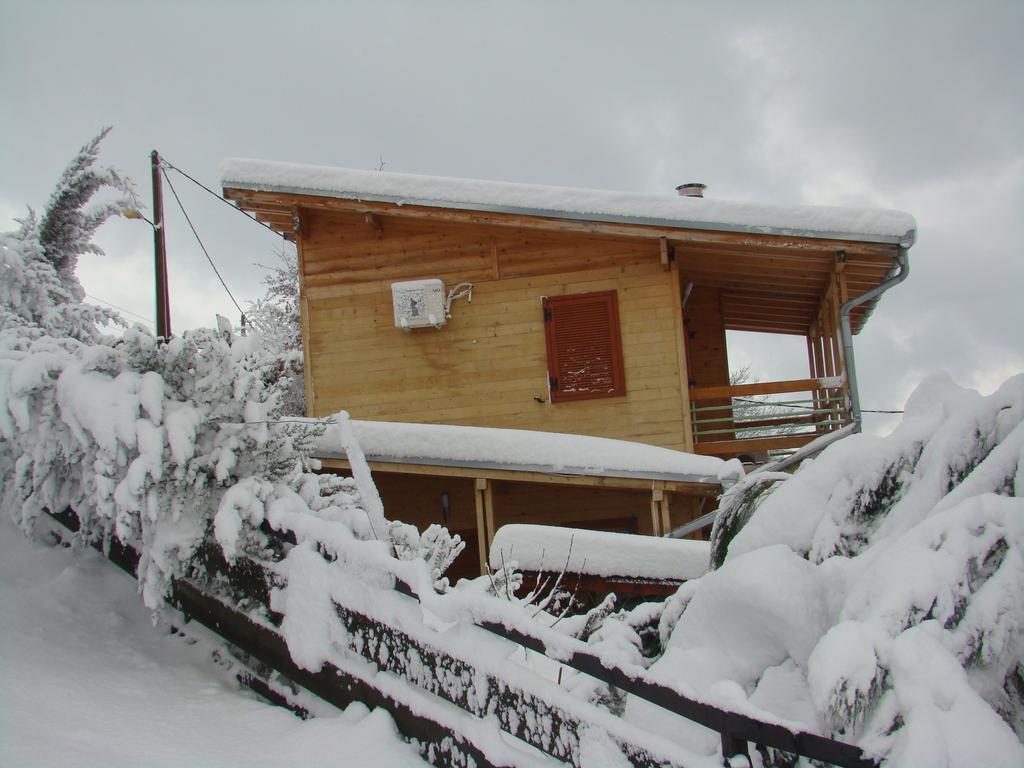 Zeus-Village Οικισμός Φινλανδικών Chalet Με Πισίνες & Γυμναστήριο Molos  Buitenkant foto